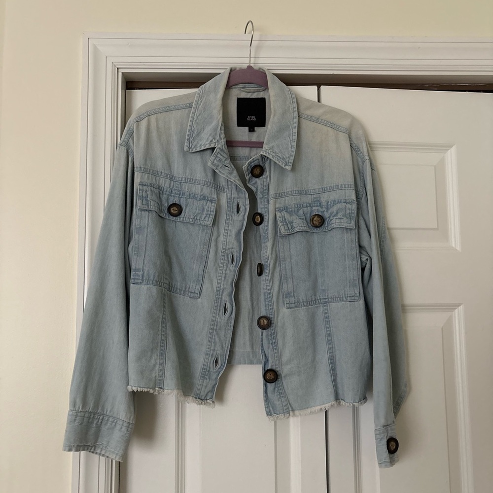 River Island Light Blue Denim Jacket